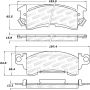 Stoptech 308.00520 Street Brake Pads