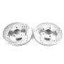 PowerStop AR8296XPR PowerStop Evolution Performance Drilled, Slotted & Plated Brake Rotor Pair