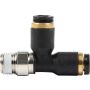 ALLSTAR PERFORMANCE ALL48023 Plastic T P/L w/1/8NPT