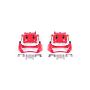 PowerStop S4634 Red Powder Coated Calipers