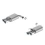 Ford Racing M-5230-M5EC Extreme Axle Back Exhaust System