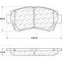 Stoptech 305.04760 Street Select Brake Pads - Rear