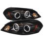 SPYDER 5031716 Projector Headlights - LED Halo - Black