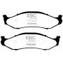 EBC Brakes DP61255 6000 Series Greenstuff Truck/SUV Brakes Disc Pads