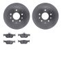 Dynamic Friction 6502-80367 Rotor Kit