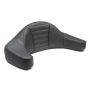 Mustang Motorcycle 79013AB Mustang 93-13 HD FL Super Touring Extended Arm Wrap-Around Backrest Deluxe - Black w/Red Stitching