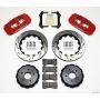 Wilwood 140-11119-DR AERO4 Rear Kit 14.00in Drilled Red 97-04 Corvette C5/Z06 05-13 C6