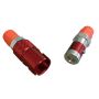 TRIPLE X RACE COMPONENTS TXRBK-9283 Quick Disconnect Brake Fitting Aluminum Red