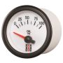 AutoMeter ST3252 Stack 52mm 0-100 PSI 1/8in NPTF Electric Oil Pressure Gauge - White