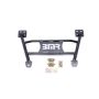 BMR 05-14 S197 Mustang Radiator Support Chassis Brace - Black Hammertone