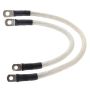 All Balls Racing 79-3004 89-94 Harley FXLR Low Rider Custom Battery Cable Kit Clear