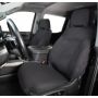 Covercraft SS2533PCCH 19-24 Chevrolet Silverado Polycotton SeatSaver Custom Front Row Seat Covers - Charcoal