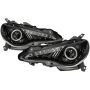 SPYDER 5075413 Projector Headlights - DRL LED - Black