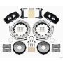 Wilwood 140-12876-D AERO6 Front Hat Kit 14.00 Drilled 1999-2012 Subaru WRX w/Lines