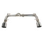 Remark RO-TTZ8-S 2022+ Subaru BRZ/Toyota GR86 Axle Back Exhaust w/Titanium Single Wall Tip