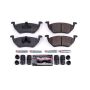 PowerStop Z23-1055 PowerStop - Z23 Daily Driver Carbon-Fiber Ceramic Brake Pads with Hardware Kit