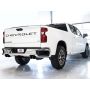AWE Tuning 3015-43202 4th Gen GM 1500 5.3L 0FG Catback Split Rear Exit (w/ Bumper Cutouts) - Quad Diamond Tips