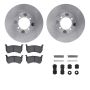 Dynamic Friction 6512-80091 Rotor Kit