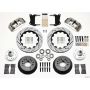 Wilwood 140-9804-DP Narrow Superlite 6R Front Hub Kit 14.00in Drill Pol 67-69 Camaro 64-72 Nova Chevelle
