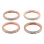 Vertex Pistons 823125 Vertex Gaskets 00-09 Suzuki GSX-R600 Exhaust Gasket Kit