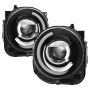 SPYDER 9039720 xTune 15-17 Jeep Renegade Light Bar DRL Projector Headlights -Black (PRO-JH-JREN-LBDRL-BK)