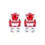 PowerStop S2580A Red Powder Coated Calipers