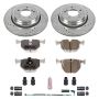 PowerStop K5732-26 Z26 Street Performance Ceramic Brake Pad and Drilled & Slotted Rotor Kit