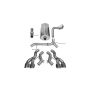 CORSA Performance 14886 Corsa 2012-2014 Cadillac Escalade DUB 6.2L V8 Polished Sport Cat-Back Exhaust