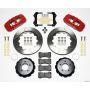 Wilwood 140-11764-R AERO6 Front Hat Kit 14.25 Red 2006-10 Magnum/Challngr/Chrgr/300C
