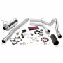 Banks Power 47531-B 99.5 Ford 7.3L F250/350 Auto Stinger System - SS Single Exhaust w/ Black Tip
