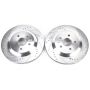 PowerStop AR85102XPR PowerStop Evolution Performance Drilled, Slotted & Plated Brake Rotor Pair
