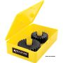 ALLSTAR PERFORMANCE ALL14352 QC Gear Tote Plastic Yellow Midget