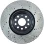 Stoptech 127.33144R Slotted & Drilled Sport Brake Rotor