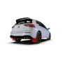 Rally Armor MF80-UR-RD/WH Red Mud Flap/White Logo
