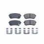PowerStop 17-1157 PowerStop - Z17 Low-Dust Ceramic Brake Pads with Hardware