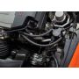 J&L 3087D-B 14-19 Chevrolet Corvette LT1 6.2L Driver Side Oil Separator 3.0 - Black Anodized
