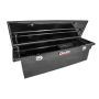 Dee Zee DZ8170DLB Deezee Universal Tool Box - Red Crossover - Single Lid Black BT (Deep Low)