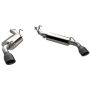 QTP 600110B 2010-2013 Chevrolet Camaro SS   AR3  Axle Back Black tips