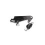 LOKAR LOKXTCB-40HS Throttle Cable Bracket Holley Sniper Black
