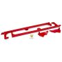 BMR Suspension SFC007R BMR 04-06 GTO Weld-On Boxed Subframe Connectors - Red