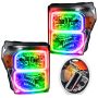Oracle Lighting 8158-330 LED Pre-Assembled Headlights, Chrome Bezel, ColorSHIFT