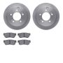 Dynamic Friction 6502-03176 Rotor Kit