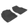 3D MAXpider 2007-2014 Land Rover Lr2 Kagu 1st Row Floormat - Black
