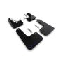Rally Armor MF80-UR-BLK/BL Black Mud Flap/Blue Logo