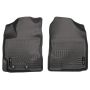 Husky Liners 13501 12-18 Toyota Yaris WeatherBeater Black Front Floor Liners