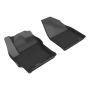 3D MAXpider L1TY29411509 3D MAXider 22-23 Toyota Corolla Cross AWD Kagu Black Floor Mats - Row 1