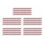 FIVESTAR FIV814R-500S Sml Hd Rivet Red Multi-Grip 500pk