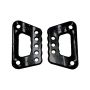 TRIPLE X RACE COMPONENTS TXRSC-SU-0120BLK Long Radius Rod Brackets Black Sold In Pairs