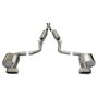 CORSA Performance 14436 Corsa 2009-2010 Dodge Challenger R/T 5.7L V8 Auto Polished Xtreme Cat-Back Exhaust