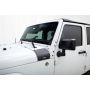 Bushwacker 07-18 Jeep Wrangler Trail Armor Cowl Cover - Black